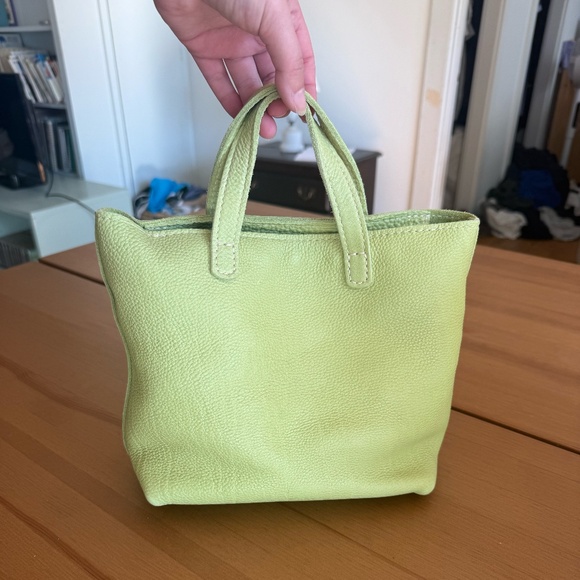 Portland Leather Goods Mini Zip Sugar Snap Crossbody - Picture 3 of 5